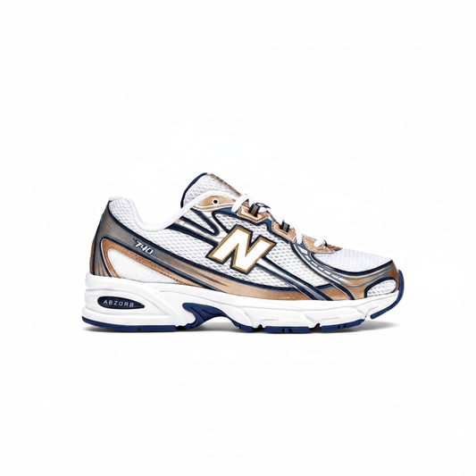 New Balance 740 'White / Navy / Bronze'