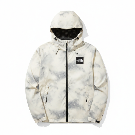 The North Face Men's Printed Quest Jacket â€“ White Marble