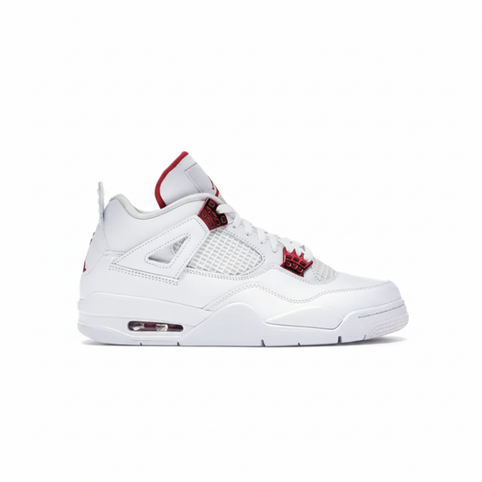 Air Jordan 4 Retro 'Metallic Red' (White / Metallic Red / Black)