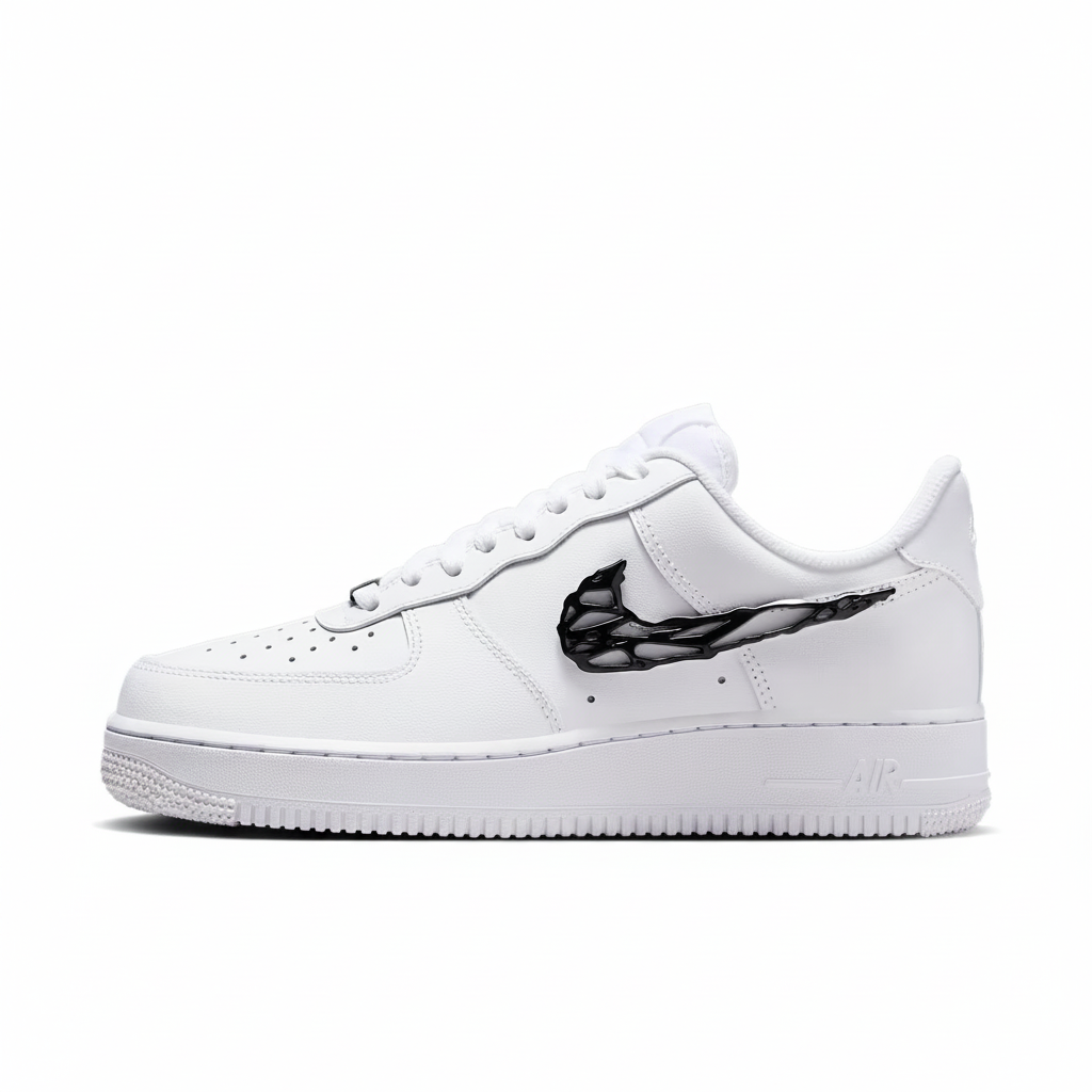 Nike Air Force 1 Low '07 SP 'Triple White / 3D Swoosh'